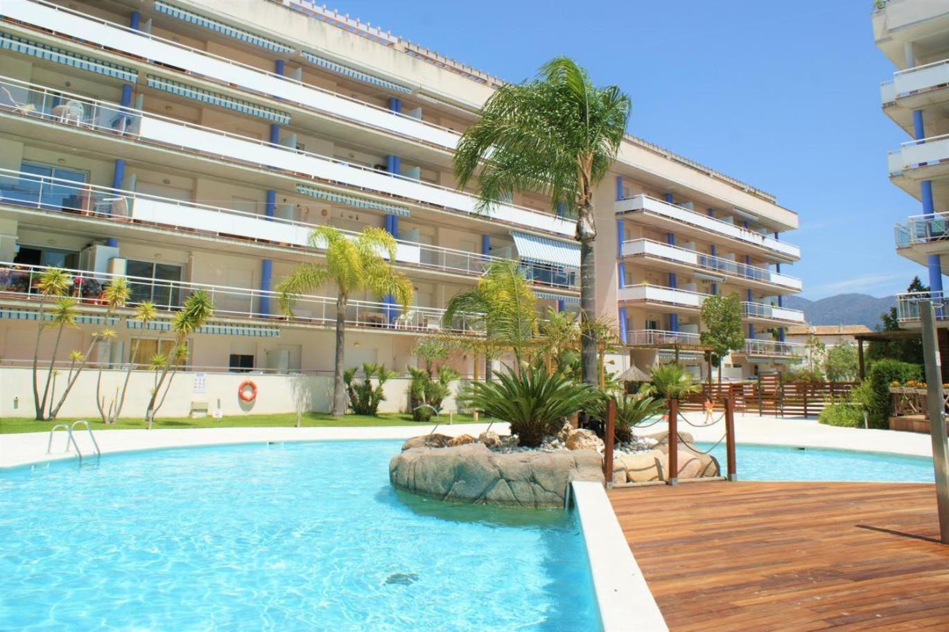 Bonito Piso En Roses Con Piscina Y Parking Av-66 Apartment ภายนอก รูปภาพ